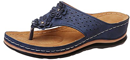 WILLBEST white flip flops womens soft shoes for women women's white leather trainer black wedge shoes rose gold for women anti-skid closed toe zip closure flat mules office formal work flat