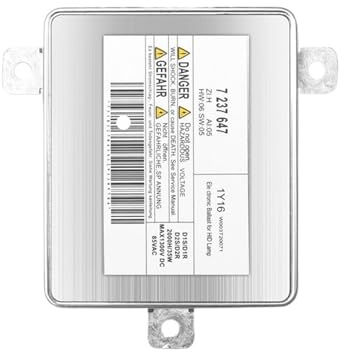 ZHjLut Xenon Vorschaltgerät Kompatibel mit 1 Series für F20 F21 2011 2012 2013 2014 2015 7237647 W003T20071 Xenon-Scheinwerfer Elektrik Ballast Control Unit HID D1 D2