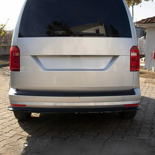 OMAC Ladekantenschutz für VW Caddy 2015-2020 Facelift Acryl matt schwarz | Stoßstangenschutz, fahrzeugspezifische Passform