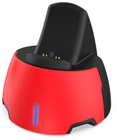 Tiardey Stazione di Ricarica P5 Compatibile con Il Controller P5 Edge Controller Dock di Ricarica per Accessori del Controller con indicatore Cavo di Ricarica Incluso (Rosso)