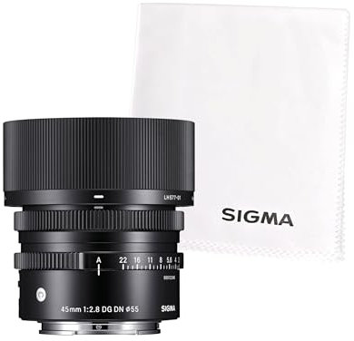 Sigma 45 mm F2.8 DG DN | C Sony E. Comprend Un Chiffon de Nettoyage Sigma