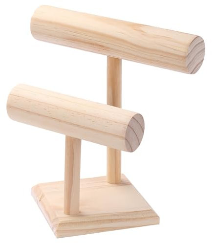 WNXGNHO Holz Schmuck Display Turm Handgefertigter Holz Schmuck Display Ständer Für Armbänder Und Uhrenaufbewahrung