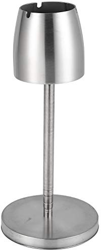 yasoe Inoxidable Cenicero Telescópico de Acero Piso de Pie Cenicero Cenicero de Metal Portátil Grande una Prueba de Viento Cenicero Accesorios para Fumar