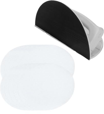 Fonowx Ponceuse D'angle pour Cloisons Sèches, 21,9 X 10,9 X 10,9 Cm, Support de Papier de Verre pour