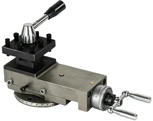 Portautensili Preciso Per Tornio BV20-1, Altezza Centro 50 Mm, Corsa 80 Mm, Per BV20-1/BV20L/CJ9518/CJ9520/CJM320/CJM360, Lavorazione Acciaio Alluminio Ottone Acciaio Per Stampi POM Nylon PEEK