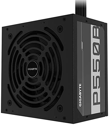 Gigabyte GP-P550B (80 Plus Bronze 500 W, leiser Lüfter, aktiver Stromschutz, 3 Jahre Garantie, Netzteil)