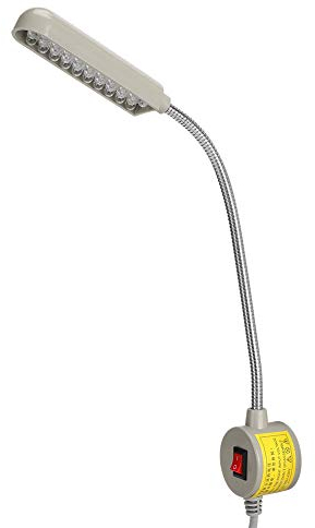 Zerodis LED-Lampe für Nähmaschine, Augenschutz, Drehmaschinen, Bohrmaschinen, Fräsmaschinen, Flexible 30 LED-Chips, Schwanenhals-LED-Licht