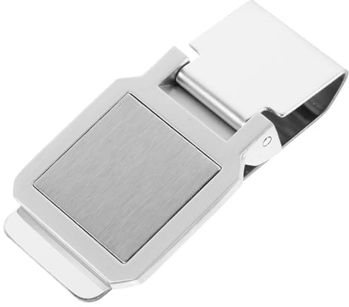FUNOMOCYA Clip Para Dinero De Acero Inoxidable Pequeño Y Portátil Clip Para Billetes De Oficina Práctico De Fijación Y Almacenamiento De Dinero Para Hombre
