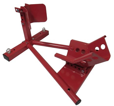 Motorcycle Front Wheel Chock Stand for 15 - 21 Wheels (Motorbike Trailer Support)