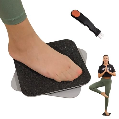 Ceaz Eiskunstlauf-Spinner - Off Ice Trainingshilfe zum Üben des Spinnens für Eisläufer, Ballett, Gymnastik und Tanz - Inklusive Schlittschuh-Schärfwerkzeug