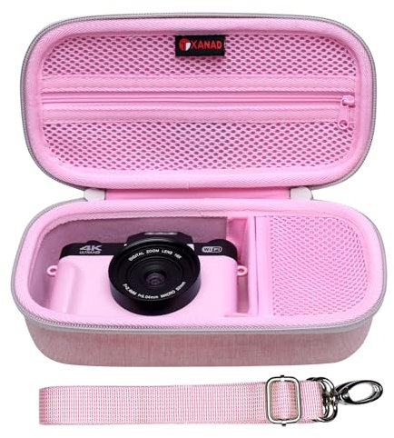 XANAD Étui pour Gofunly/HiMont/GREENKINDER/ASTGMI/Hangrui/TIATUA/CAMCLID Appareil Photo instantané Enfant, Cadeau Parfait pour Les 3-14 Ans （Boîte Longue R）