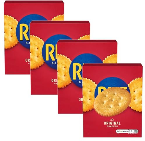 Original Savoury Crackers 4 Pack Bundle - with 4 x 150 g Cracker Melt in Your Mouth Snacks, Great for Parties, On-the-Go Food or as Cheese Biscuits