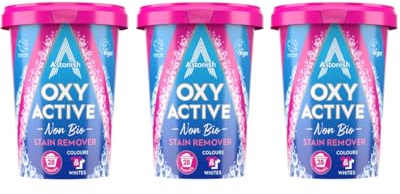Priceless Discounts Online Fabric Stain Remover For Clothes, Oxy Active Stain Remover Powder 625g (Pack of 3x 625g)
