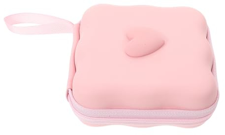 BAZEITFLOW Tragbare Hygieneartikel Tasche Damenbinden Aufbewahrungstasche mit Reißverschluss Feuchtigkeitsblock Tampon Organizer für Teenager Mädchen und Frauen Reise Kosmetik Organizer