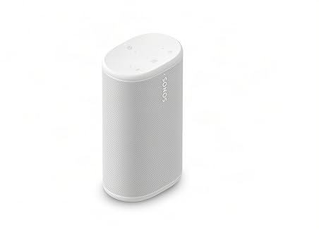 Sonos Play | Nouveauté | Puissant, Portable et prêt à Tout, Play Offre Un Son stéréo Exceptionnel et Une autonomie d'une journée entière, où Que Vous Soyez (Blanc)