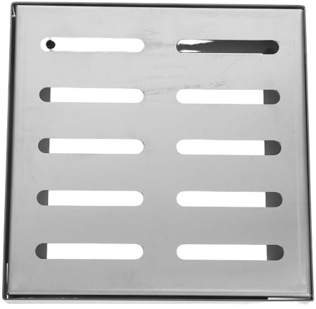 Heavy Duty Stainless Steel Drain Grate Cover - Rustproof Anti-Clogging Drainage Solution for Driveway & Garage - Ideal for Industrial & Residential Use