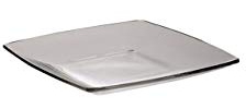 SWEET HOME Piatto Quadro in Vetro Trasparente cod.SV00532LU cm 23x23x2h by Varotto & Co.