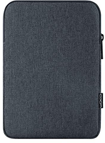 MoKo 13 Tablet Sleeve Adatto a 13 iPad Air M3 2025, iPad PRO M4/Air M2 2024, iPad PRO 12.9, Galaxy Tab S8+/S9+ 12.4, Borsa in Poliestere Adatta con Apple Pencil o Smart Keyboard, Grigio Siderale