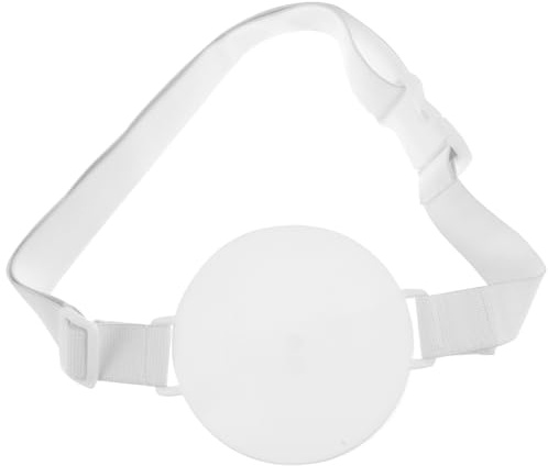 Milisten Ostomy Duschschutz Stoma Ostomy Wasserdicht Badewannenabdeckung Silikon Ostomy Gürtel Duschschutz für Dusche Praktischer Wundschutz Weiß