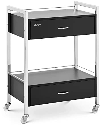 Physa Physa CT-3 Kosmetikwagen 2 Schubladen Arbeitswagen Kosmetik Kosmetik-Beistellwagen Beistellwagen Kosmetik