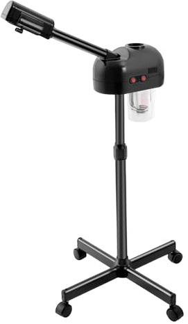 Vapozon Ozon Bedampfer Dampfgerät Kosmetikstudio Gesichtssauna Verdampfe für Salon Home Spa Mitesser entfernen Hautalterung Ermäßigen SPA, Höhenverstellbar 800W