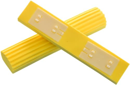 HORECANO 3X Butterfly universal 28cm PVA Ersatzschwämme für Wischmopp Kopf Nachfüllpack Gelb