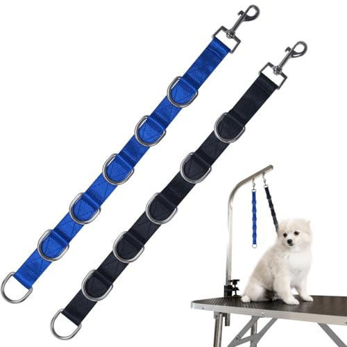 Hundepflege-Verlängerungsgurt, Verstellbarer Tischarmverlängerung für Hunde Klemm-Verlängerungsschlaufe für Welpen Kätzchen Kleine mittelgroße Katzen Hunde Haare schneiden Waschen Pflege