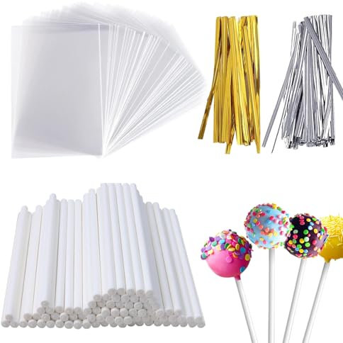 XUSSMM Juego de 300 tallos para cake pop