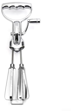 Frusta a mano rotante Frusta manuale rotante per uova a mano classica a manovella in acciaio inox frusta manuale per panna montata