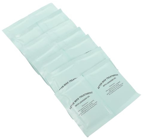 FRCOLOR 20stücke Öltücher Nachbehandlung Hautpflege Nach Waxing Mit Pflegenden Ölen Zur Rötungsreduktion Für Körper Und Gesicht Reinigungspads Zur Wachsentfernung Reisefreundlich