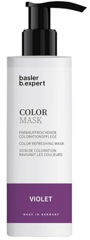 basler Color Mask Violet 150 ml – Haarmaske mit Violett-Reflexen für Braun & Dunkelblond – Farbintensivierung & Glanz – Pflegende Tönung Vegan