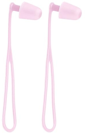 Hqunjikp Tappi per le orecchie da nuoto, in silicone, per adulti, impermeabili, riutilizzabili, protezione 'udito, 1 paio con cordino, per doccia, piscina, immersioni, surf, kayak