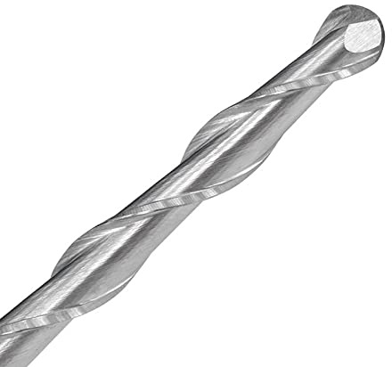 1 Stück 2-Flöten-Kugelkopffräser – CNC-Fräser aus Wolframkarbid for präzises Gravieren und Schneiden von Metall(6x25x50)