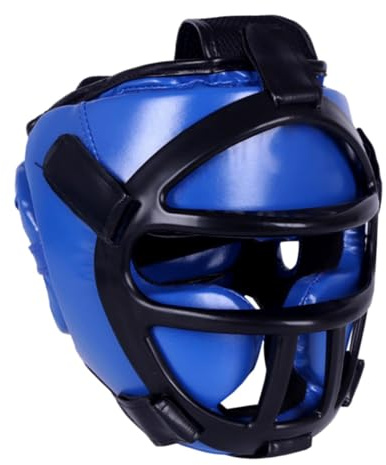 drburpily Robuster Taekwondo Kopfschutz mit verbesserten Schutzfunktionen. Leicht und langlebig. Geeignet für Sparring, Taekwondo, Sanda, Kickboxen und Muay Thai.