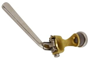 RCGOFOLLOW Válvula de descarga de trombón, llave agua, ligera, fácil almacenar, almohadilla goma, juego piezas metal para trombón alto, accesorios para instrumentos viento, llave agua,