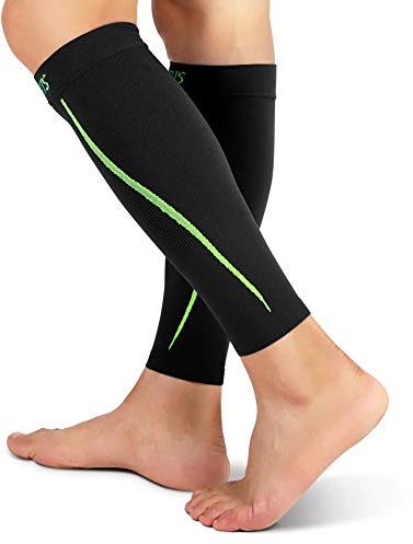 Manchons de Compression Mollets, Maintien du Tibia pour périostite tibiale, Compression Graduée 20mmHg-25mmHG pour soulager la douleur et Récupération Sportive, Fitness & Exercise, Homme et Femme