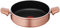 Lagostina Ramata Tegame Antiaderente in Alluminio Ø 24 cm con Esterno Effetto Rame, Pentola con Indicatore Cottura Thermo-Signal, Rivestimento Titanium Easy, Maniglie in Bakelite