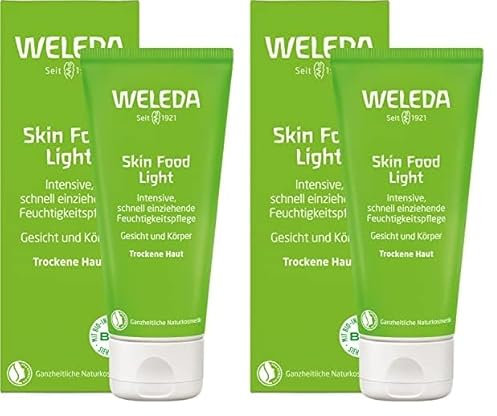 Weleda Skin Food Light Moisturiser for Dry Skin 75 ml (Pack of 2)