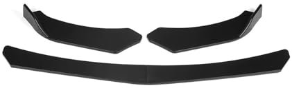 Für VW Für Transporter Für Caravelle T5 T6 2003-2018 Body Kit Auto Front Lower Bumper Lippe Kinn Spoiler diffusor Deflektor Auto Frontspoiler (Farbe : Matte Black)