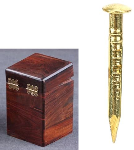 Perfekter Rundkopfnagel, Stark und Langlebig, Hardware-Zubehör, 100-teilige Fabrik für Wohnmöbel-Hardware (15mm lang)