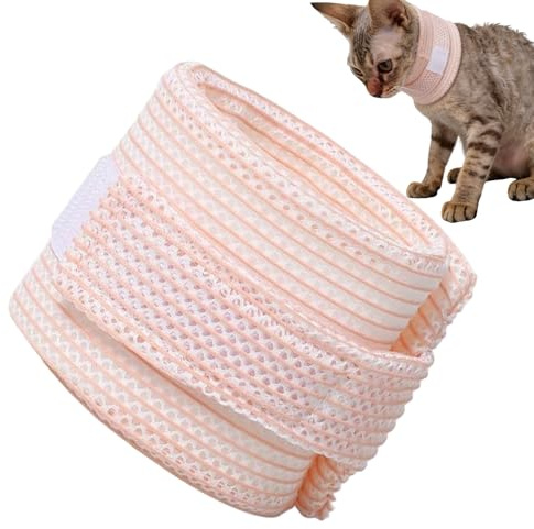 Katt Återhämtningshalsband,Justerbart Mjukt Sårstödbandage,Djur Återhämtningshalsband - Till Små Och Mellanstora Kattungar Hundvalpar Inomhus Utomhus Promenad Trädgård