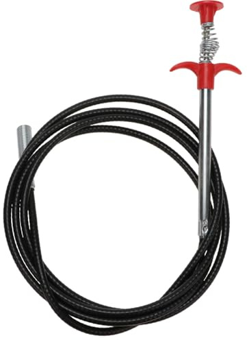 KAJNBN Destapador de Cañerías Herramienta de Agarre Flexible y Garra de Limpieza de Drenaje de Acero Multifuncional para Desatascar Tuberías Hogar