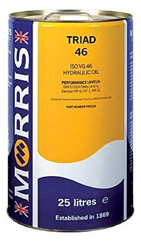 Morris Triad 46 Hydraulic Oil - 25 litres