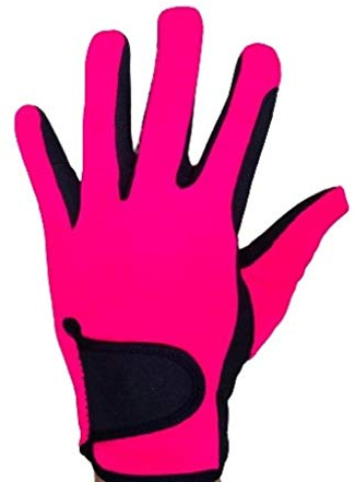 Ungdom ryttare handskar för flickor och pojkar barn handskar alla väder utomhussport handskar ridning (12-14 år, rosa)