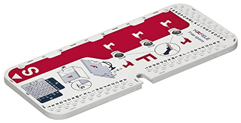 Gedotec Plantilla de perforación para Free Space | 1 pieza de calibre de perforación para la parte frontal y el cuerpo | Ayuda de perforación para el herraje de la tapa – Todos los modelos