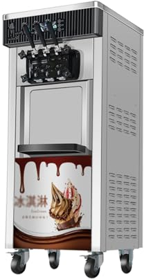 EIS-Maschiene Eismaschine, kommerzielle Kühlgeräte, mobiler Verkaufsautomat mit Tricolor-Geschmack, süße Zapfen, Gefriergeräte