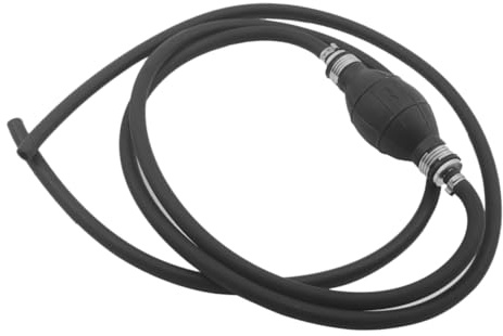 ULTECHNOVO Bomba Manual De Transferencia De Combustible Para Gasolina Sifón De Gasóleo Con Manguera De 10mm Ideal Para Coche y Uso Doméstico 390g