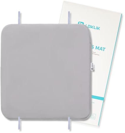 LOKLiK Heißpressmatte (38,1 x 38,1 cm) – Hitzebeständiges Gewebe mit Haltegurten, ideal für Auto Heat Press & Easy Heat Press – Thermotransfer Personalisierung von Textilien wie T-Shirts und Pullovern