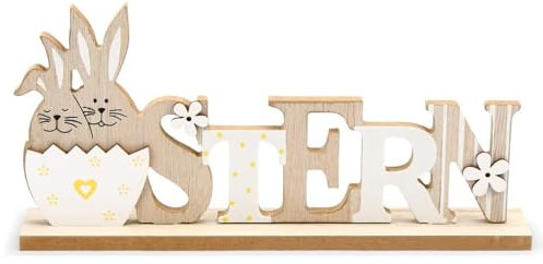 Ostern Schriftzug Aufsteller, Oster Deko, Ostern Deko, Deko Ostern, Schriftzug Mit Osterhasen, Osterdeko Zum Hinstellen, Für Kinder Ostern Frühling Geschenk Party Dekoration