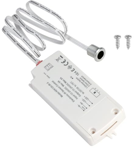 Sensor Switch Infrared 5A Patented 60W IR Sensor Switch Voltage 12-24V Intelligent Light Lamps Motion Sensing Switch 5-10CM Used Inside Outside Cabinet Open/Close Door Light On/Off